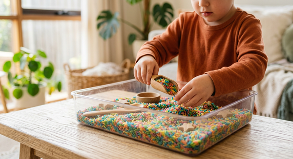 Sensory Bins: The Play Toolkit That Calms, Builds Coordination, and Sparks Curiosity
