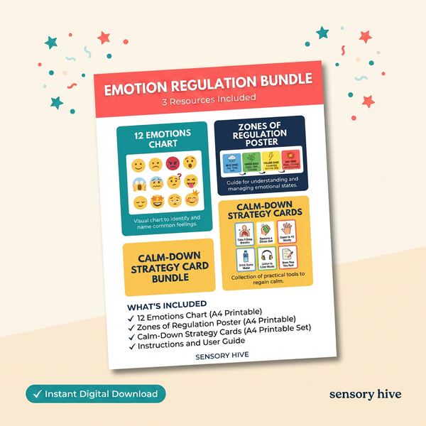 Emotion Regulation Toolkit – Printable PDF for Kids