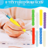 8 Pcs Silicone Pen Grips for Children and Adults - Ergonomic Aid