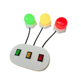 Montessori Busy Board for Kids - Caterpillar Gear LED Lamp