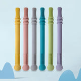77HD Soft Silicone Teether Toy for Babies - Non-toxic Molar Stick