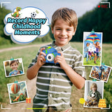 Kids Digital Camera 1080p HD with 32GB Card - Dinosaur Design