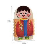 Kids Montessori Busy Book for Fine Motor Skills Training