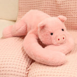 60cm Long Arm Plush Lion Pig Hippo Doll - Soft Companion