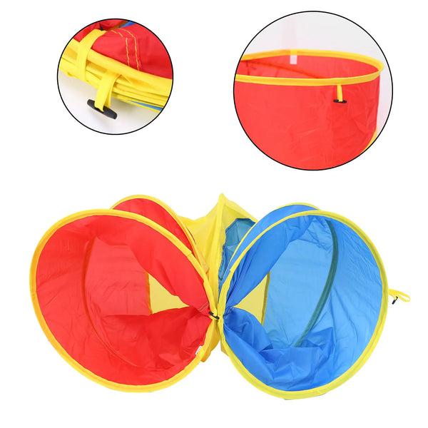 Children's Crawling Tunnel - Indoor Outdoor Play Tube