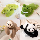 60cm Long Arm Plush Pillow Raccoon Koala Bear Dinosaur Gift