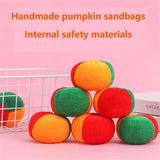 3PCS Pumpkin Sandbag Game for Kids - Sensory Training Toy