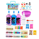 Slime Toy Kit for Kids - 48 Colors Non-Sticky Polymer Clay