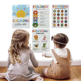 12 Calming Corner Emotion Posters for Classroom Decor