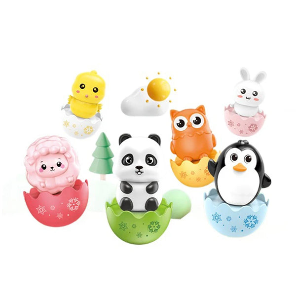 Kids Educational Tumbler Toy for Ages 2-6 - Plastic
