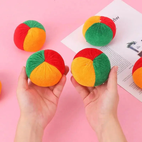 3PCS Pumpkin Sandbag Game for Kids - Sensory Training Toy