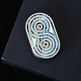 Metal Fidget Slider for ADHD Relief - Stainless Steel Toy