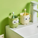 Cartoon Toothbrush Holder Cup, 9x7.9cm, Multi-functional PP