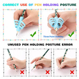 Pencil Handle Rod Grip for Kids - Handwriting Aid Trainer