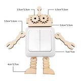 Montessori Busy Board for Kids - Caterpillar Gear LED Lamp