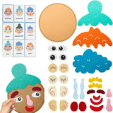 Kids Social Emotional Learning Toys with Face Boards and Emotion Cards