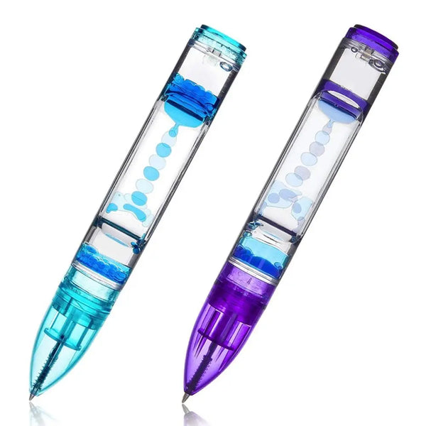 Liquid Motion Bubbler Fidget Pen for Stress Relief - 16cm