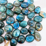 Labradorite Palm Rock Stone Crystal for Healing and Decoration