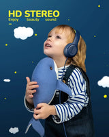Awatrue AT2 Kids Headphones Wired Over-Ear with Mic