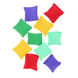 Kids Sandbag Throwing Toys 10PCS Colorful Handmade Outdoor Set