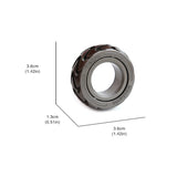 Ratchet Wheel Fidget Ring - Stainless Steel EDC Toy for Stress Relief