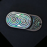 Metal Fidget Slider for ADHD Relief - Stainless Steel Toy