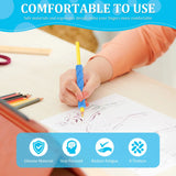 8 Pcs Silicone Pen Grips for Children and Adults - Ergonomic Aid