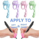 Kids Silicone Pen Grip - Ergonomic Pencil Holder for Writing