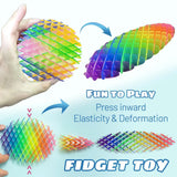Fidget Worm Toy - Stretchable Elastic Mesh Stress Relief Toy