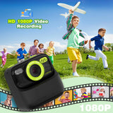Kids Instant Print Camera 1080P HD for Ages 3-12