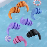 Silicone Ear Protector for Swimming - Noise-Reducing Earplugs