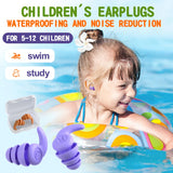 Silicone Ear Protector for Swimming - Noise-Reducing Earplugs