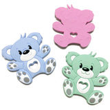Silicone Bear Baby Teether Toy - Chewable Animal Pendant