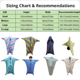 Sensory Body Sock for Kids - Cartoon Design, Soft Polyester
