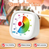 60 Minute Silent Countdown Timer with Protective Case
