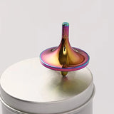 Stainless Steel Spinning Top Fidget Toy for Stress Relief