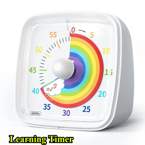 60-Minute Visual Countdown Timer for Kids and Adults