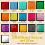 Y4UD 16-Piece Sensory Play Mat for Infants and Toddlers