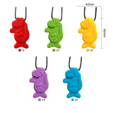 Silicone Baby Teether Necklace for Autism and Sensory Needs