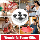 9-Key Mechanical Keycap Fidget Keychain - Stress Relief Toy