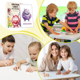 32Pcs Emotion Monster Flash Cards for Kids Learning