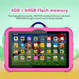 7 Inch Kids Tablet Quad Core 4GB RAM 64GB ROM Android
