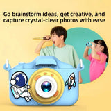 Kids Digital Camera 20MP HD Dual-Lens Portable for Boys & Girls