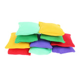 Kids Sandbag Throwing Toys 10PCS Colorful Handmade Outdoor Set