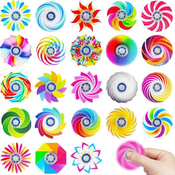 10 Pack Fidget Spinners for Anxiety Relief - Kids Party Favors
