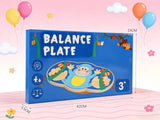 Toddler Wooden Balance Board 30° Wobble Trainer for Ages 3-6