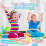 Pop Tubes Sensory Fidget Toy - 5/10 Pcs for Autism & Anxiety