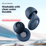 Silicone Ear Plugs for Sleep - Reusable Noise Reducing Earplugs