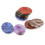 Quartz Worry Stones 35x45mm Oval Massage Healing Crystal