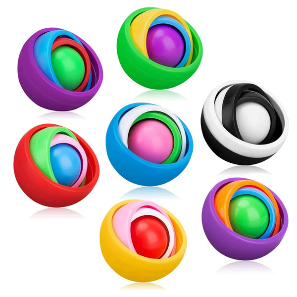 Gyro Fidget Spinner Ball for Stress Relief - ADHD, Autism